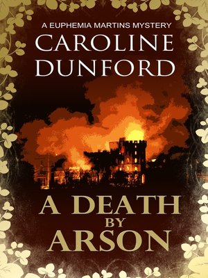 cover image of A Death by Arson (Euphemia Martins Mystery 9)